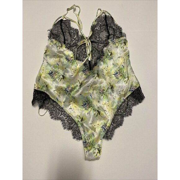 Victoria Secret Designer Collection Teddy Silk Satin Lace Small - Picture 1 of 5